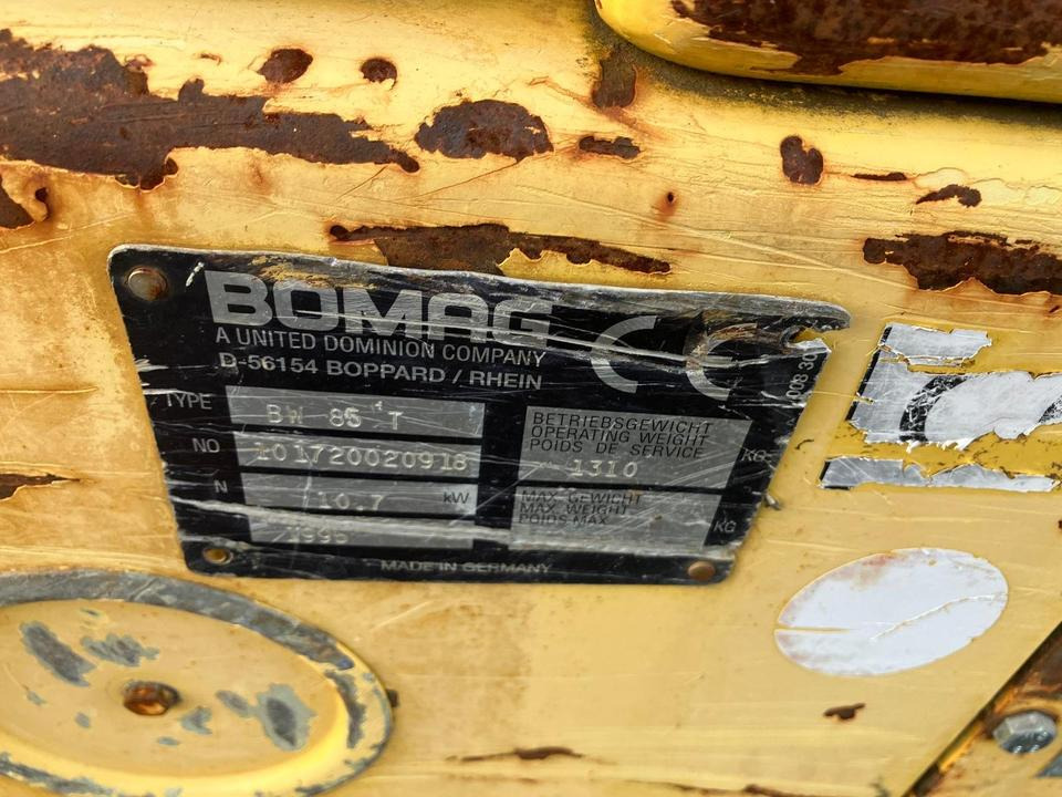 Grabenwalze Bomag BW 85 T - Каток тротуарный: фото 2 Grabenwalze Bomag BW 85 T - Каток тротуарный: фото 2