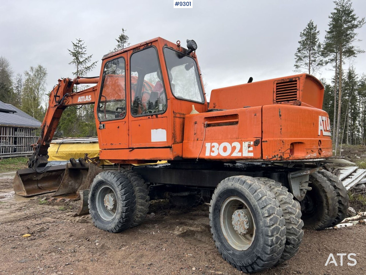 Atlas 1302 E Wheeled excavator with attachments (VIDEO) - Колёсный экскаватор: фото 3 Atlas 1302 E Wheeled excavator with attachments (VIDEO) - Колёсный экскаватор: фото 3