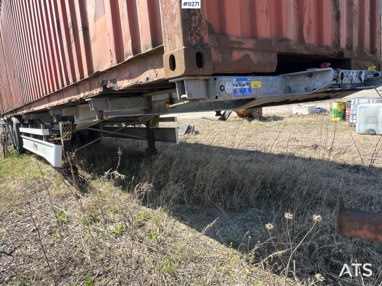 Container trailer- FLIEGL - Полуприцеп-контейнеровоз/ Сменный кузов: фото 5 Container trailer- FLIEGL - Полуприцеп-контейнеровоз/ Сменный кузов: фото 5