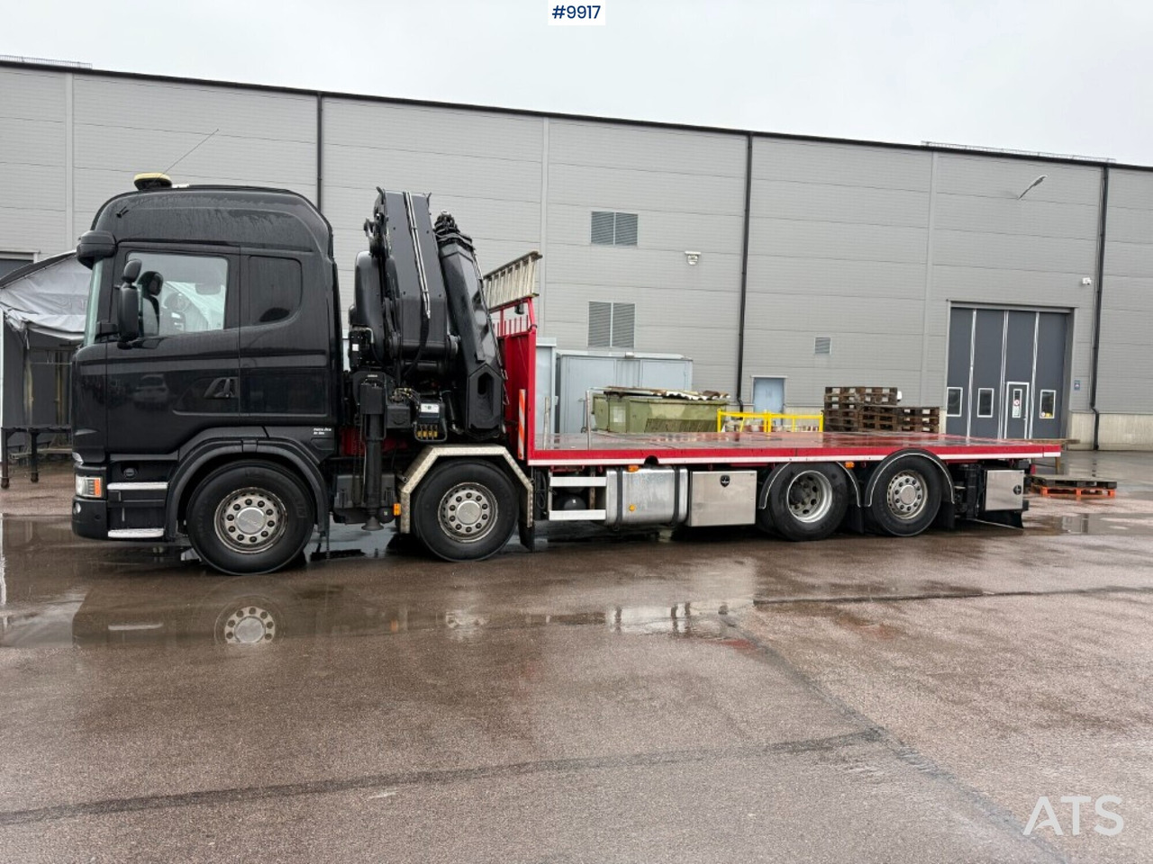 Crane truck/Flatbed truck Scania R520 8X2*6 HIAB XS 855E-8 HIPRO - Грузовик бортовой/ Платформа, Автоманипулятор: фото 2 Crane truck/Flatbed truck Scania R520 8X2*6 HIAB XS 855E-8 HIPRO - Грузовик бортовой/ Платформа, Автоманипулятор: фото 2