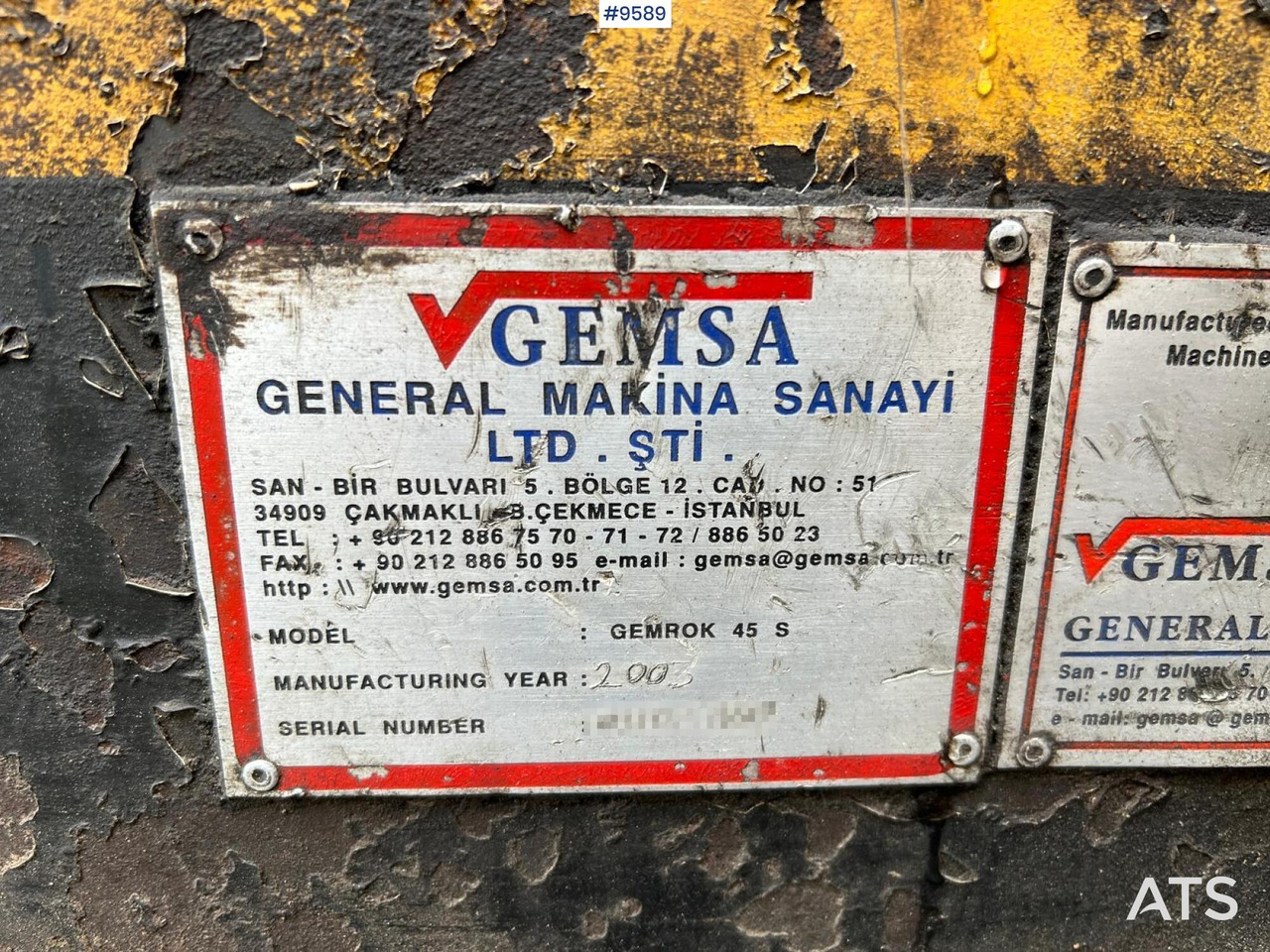 Буровая машина Drilling rig GEMSA Rep Object: фото 15