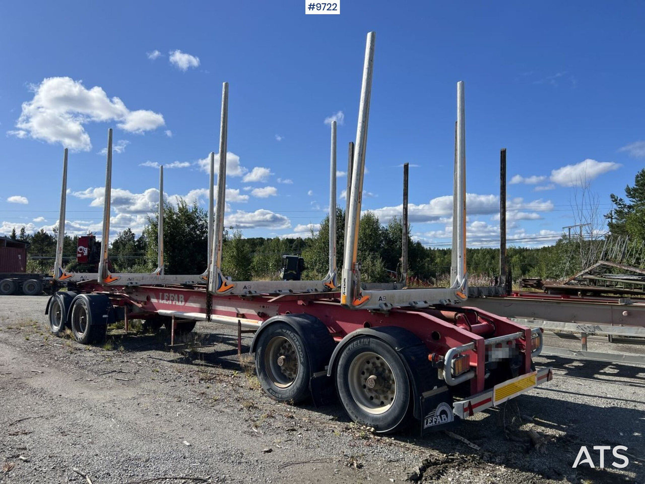 LEFAB V4 100 Timber trailer - Прицеп лесовоз: фото 3 LEFAB V4 100 Timber trailer - Прицеп лесовоз: фото 3