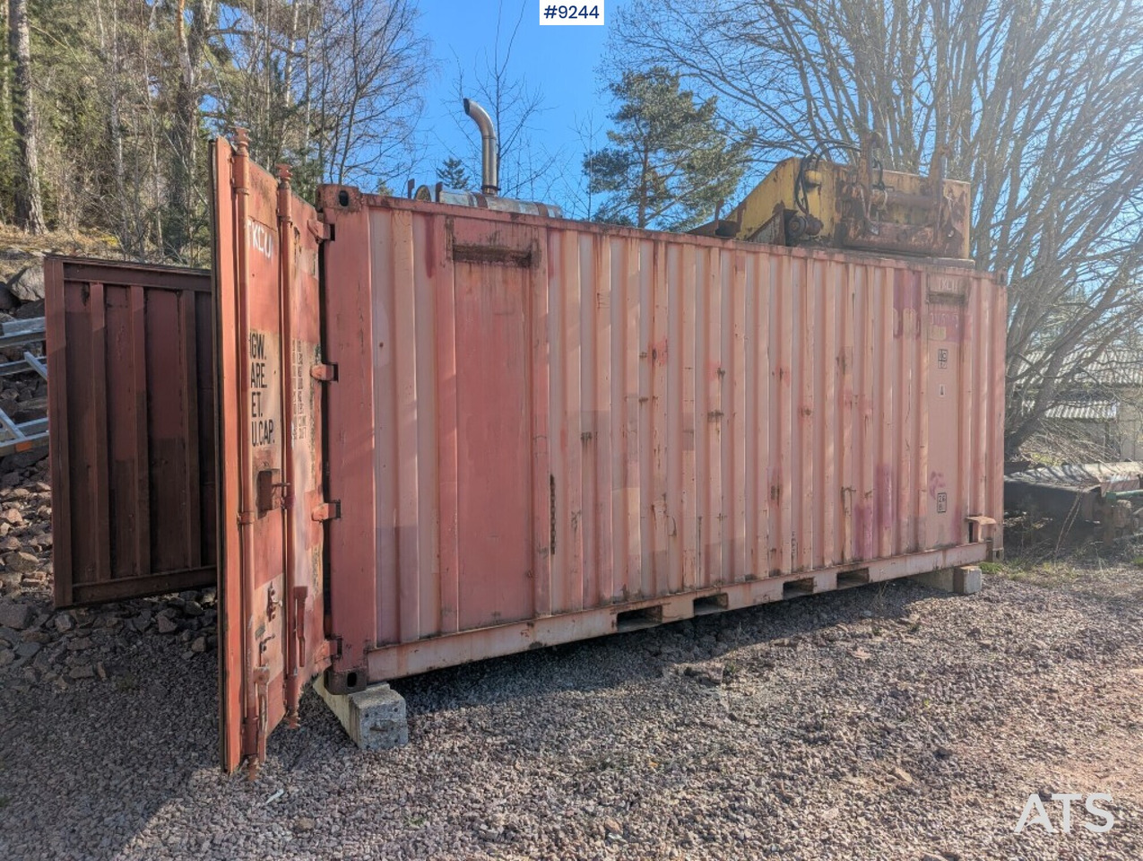 Электрогенератор Power station in container, Scania engine and Hagglunds generator: фото 7