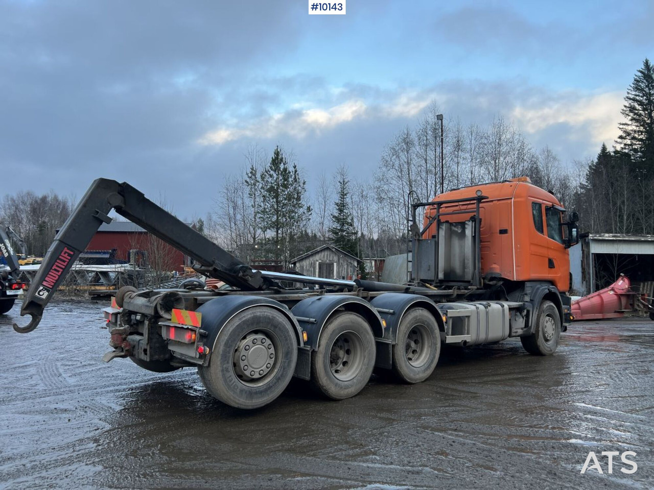 Scania R164 Tridem Truck Swap body (VIDEO) - Крюковой мультилифт: фото 4 Scania R164 Tridem Truck Swap body (VIDEO) - Крюковой мультилифт: фото 4