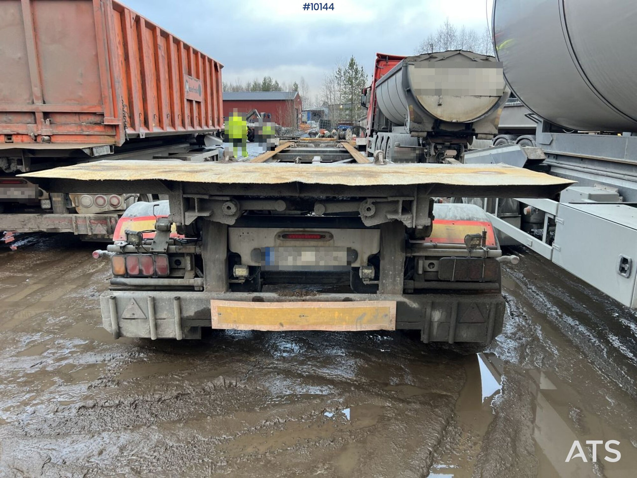 Swap body trailer JYKI V31-WT - Шасси прицеп: фото 5 Swap body trailer JYKI V31-WT - Шасси прицеп: фото 5