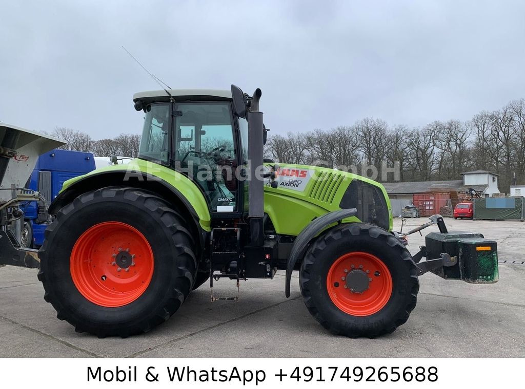 Claas Axion 820 4x4 *Straßen-Zulassung/CEBIS/AHK Claas Axion 820 4x4 *Straßen-Zulassung/CEBIS/AHK - Трактор: фото 2 Claas Axion 820 4x4 *Straßen-Zulassung/CEBIS/AHK Claas Axion 820 4x4 *Straßen-Zulassung/CEBIS/AHK - Трактор: фото 2