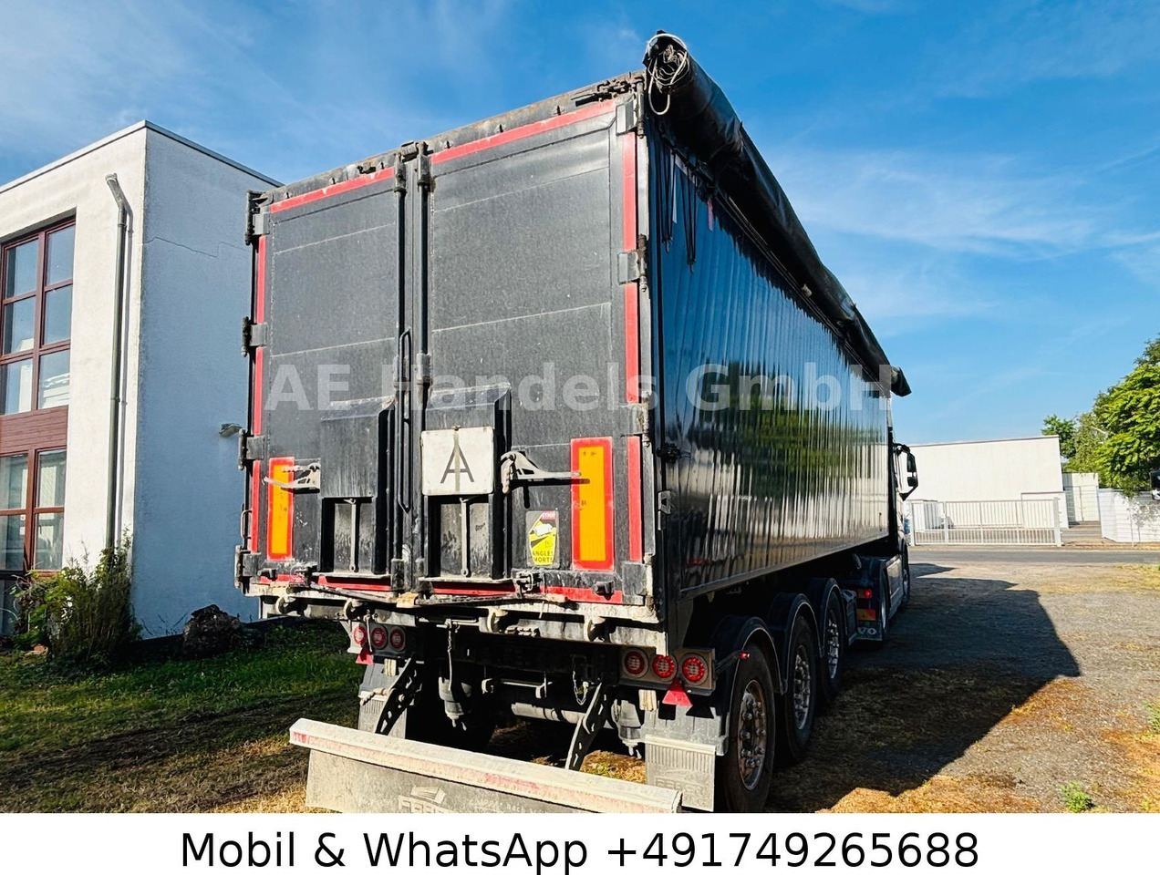 Feber NW Alu *50m³/1.Liftachse/Alcoa/Rollplane/Podest - Самосвальный полуприцеп: фото 4 Feber NW Alu *50m³/1.Liftachse/Alcoa/Rollplane/Podest - Самосвальный полуприцеп: фото 4