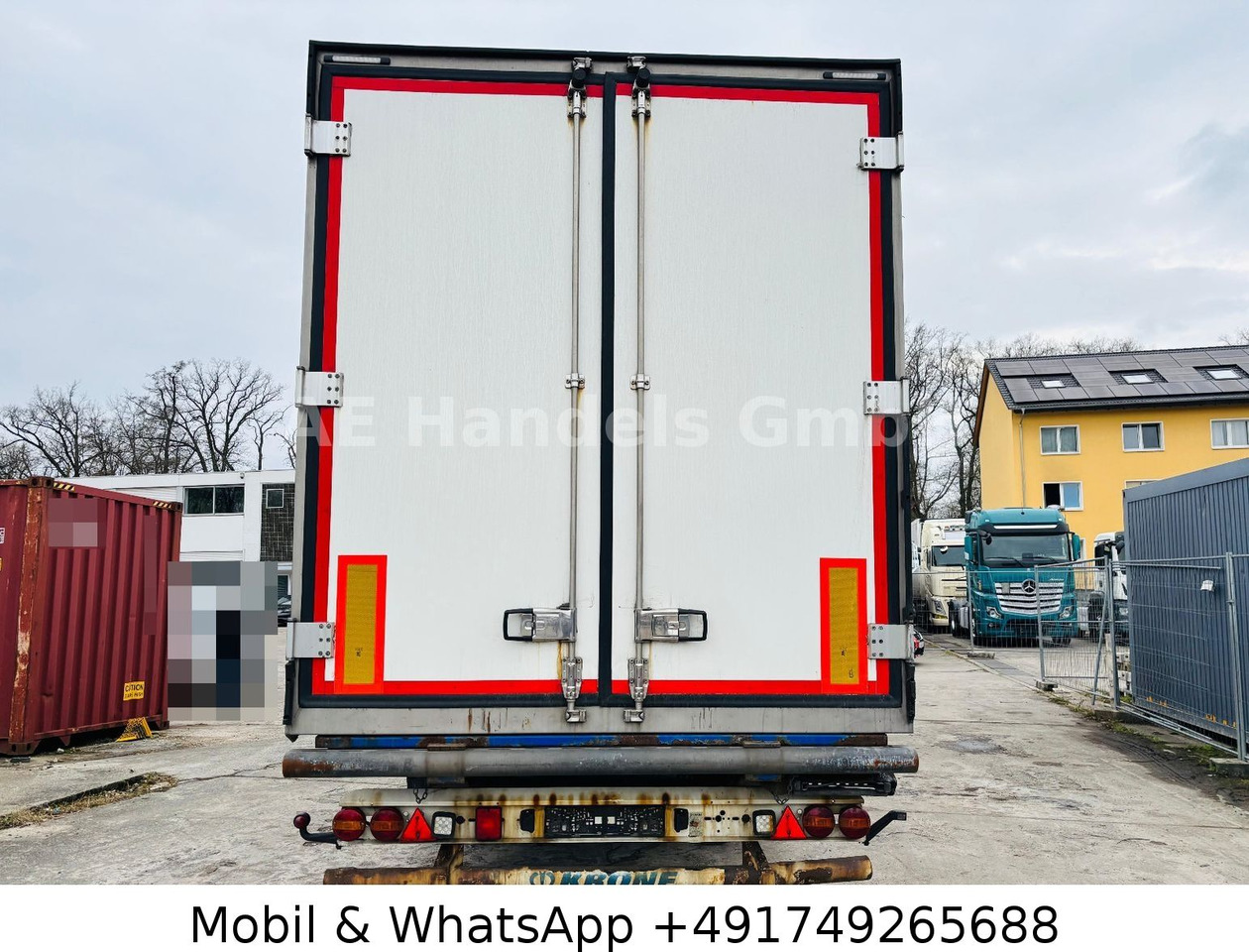 Krone SD *Carrier-Vector-1950/Doppelstock/+-30°/1.Lift - Полуприцеп-рефрижератор: фото 5 Krone SD *Carrier-Vector-1950/Doppelstock/+-30°/1.Lift - Полуприцеп-рефрижератор: фото 5