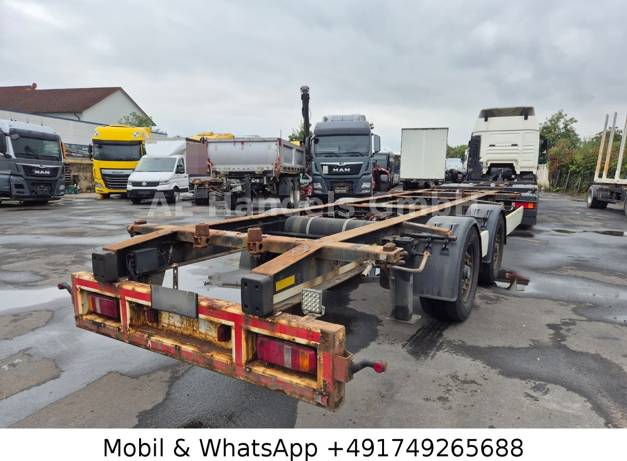 Krone ZZ Tandem BDF Tiefgekoppelt *Wabco/BWP/Luft - Прицеп-контейнеровоз/ Сменный кузов: фото 5 Krone ZZ Tandem BDF Tiefgekoppelt *Wabco/BWP/Luft - Прицеп-контейнеровоз/ Сменный кузов: фото 5