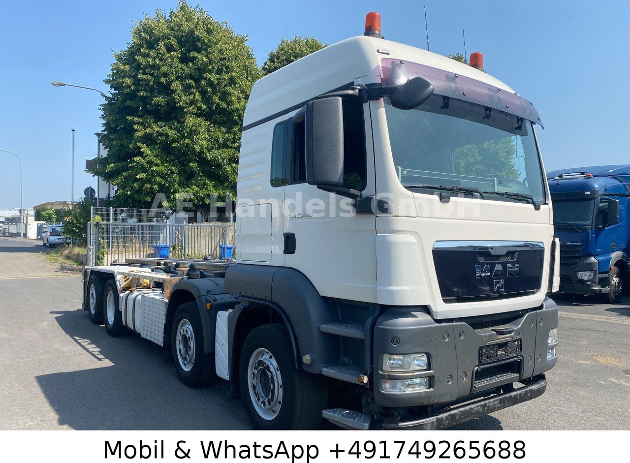 MAN TGS 35.440 XLX BL 8x2 Silo *Retarder/Lenk+Lift - Крюковой мультилифт, Автоманипулятор: фото 1 MAN TGS 35.440 XLX BL 8x2 Silo *Retarder/Lenk+Lift - Крюковой мультилифт, Автоманипулятор: фото 1