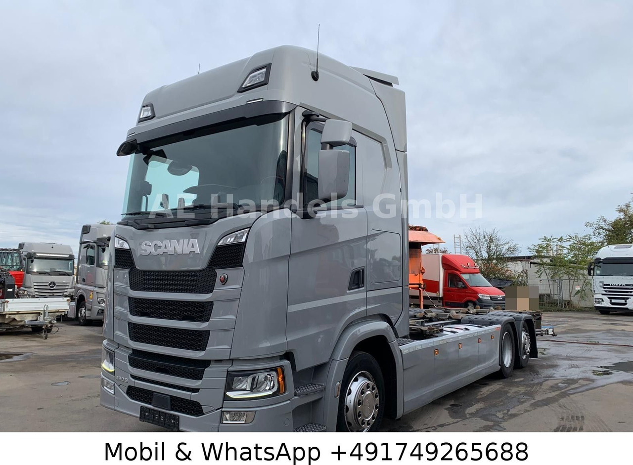 Scania S450 HighLine BDF *Retarder/Lenk+Lift/Multi/LBW - Грузовик-контейнеровоз/ Сменный кузов: фото 1 Scania S450 HighLine BDF *Retarder/Lenk+Lift/Multi/LBW - Грузовик-контейнеровоз/ Сменный кузов: фото 1