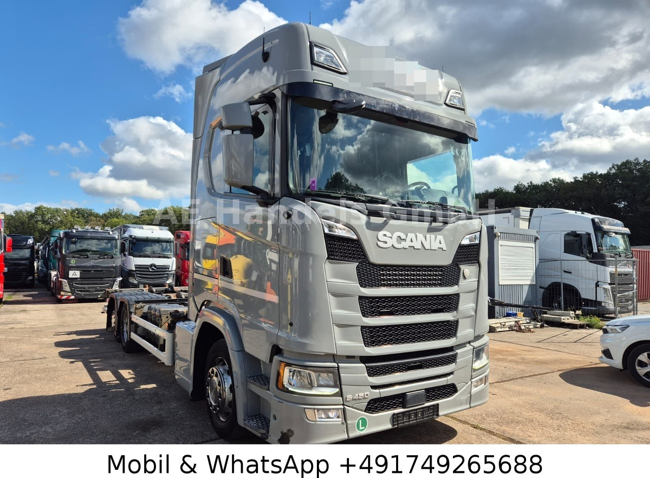 Scania S450 HighLine BDF *Retarder/Lenk+Lift/Multi/LBW - Грузовик-контейнеровоз/ Сменный кузов: фото 1 Scania S450 HighLine BDF *Retarder/Lenk+Lift/Multi/LBW - Грузовик-контейнеровоз/ Сменный кузов: фото 1