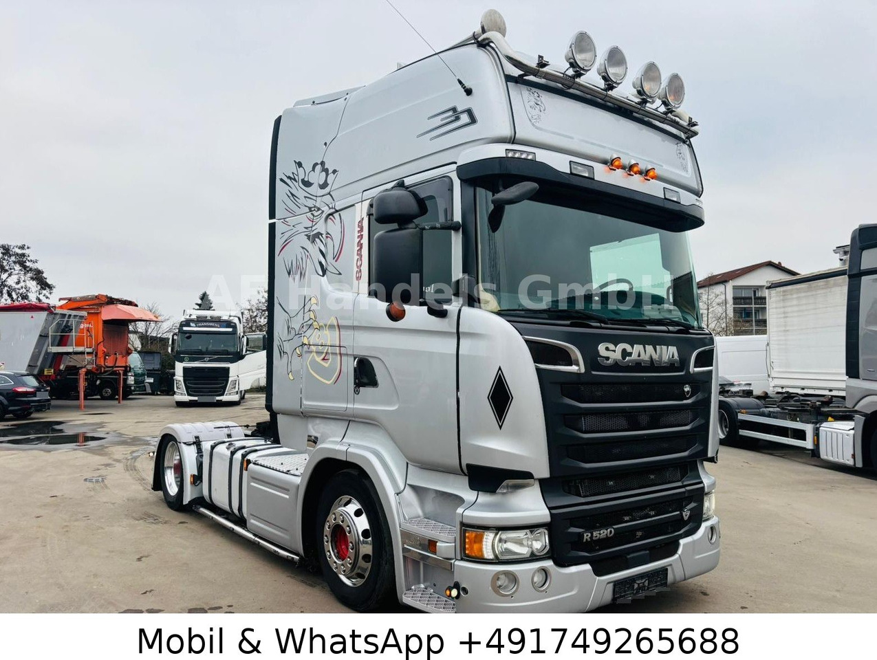 Scania R520 V8 Topline LL Low *Retarder/Hubsattel/ACC - Тягач: фото 1 Scania R520 V8 Topline LL Low *Retarder/Hubsattel/ACC - Тягач: фото 1