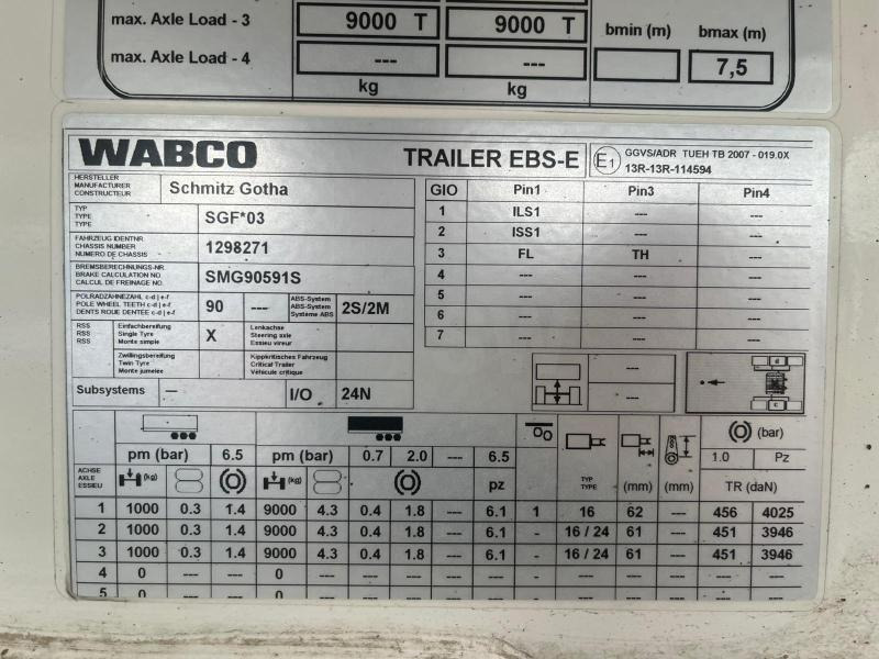 Самосвальный полуприцеп Schmitz Cargobull SGF S3: фото 11