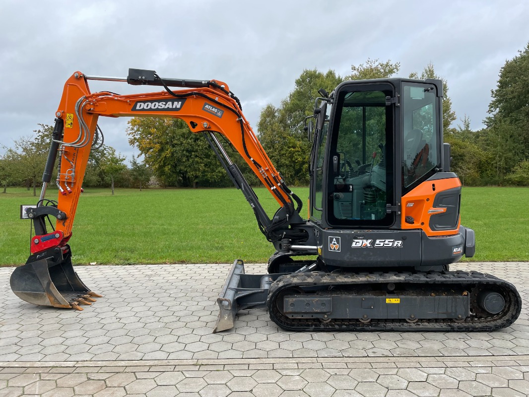 Doosan DX55R-7 - Мини-экскаватор: фото 3 Doosan DX55R-7 - Мини-экскаватор: фото 3