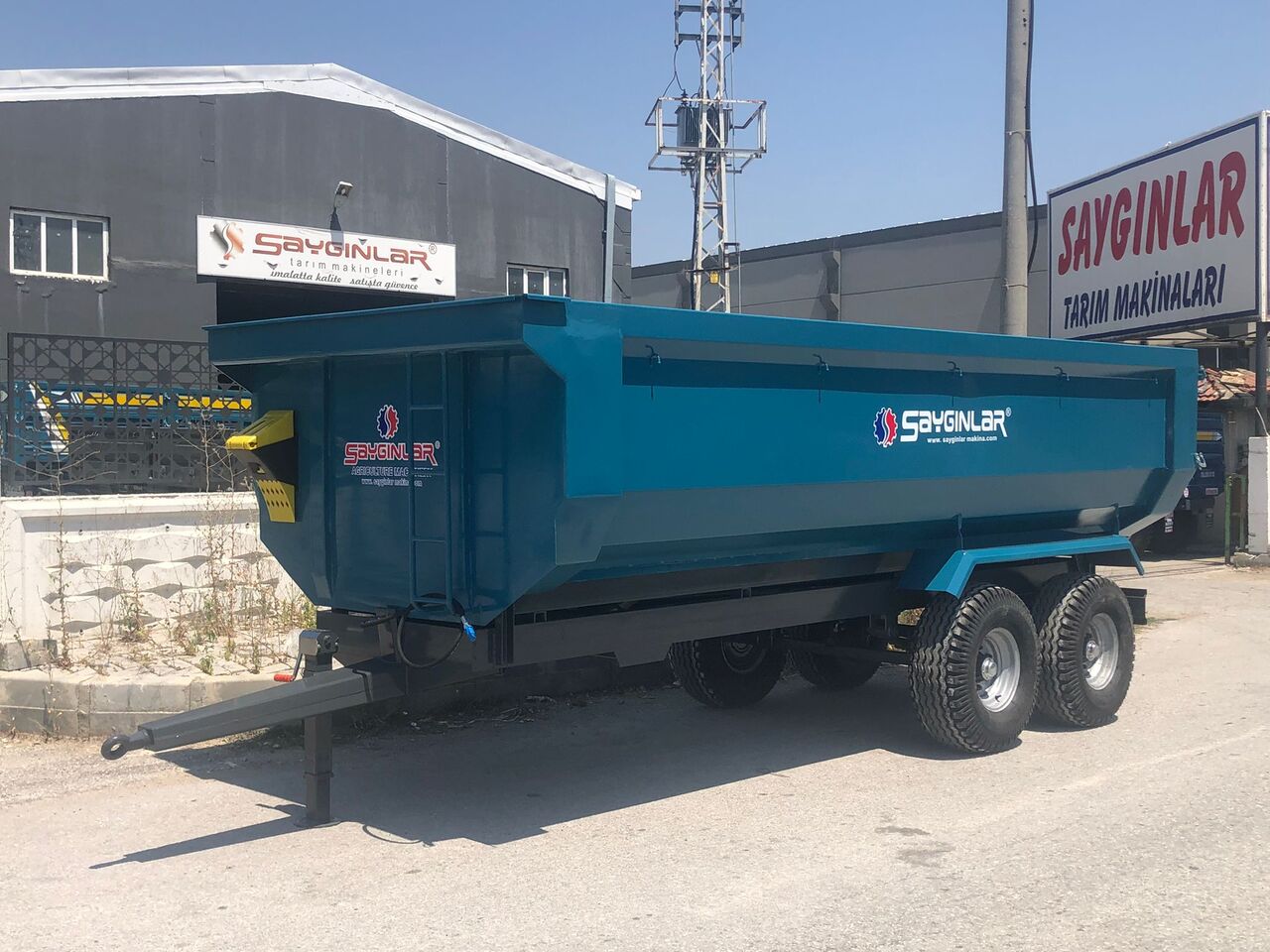 Новый Самосвальный прицеп SAYGINLAR 8 TON DUMP TRAILER: фото 13