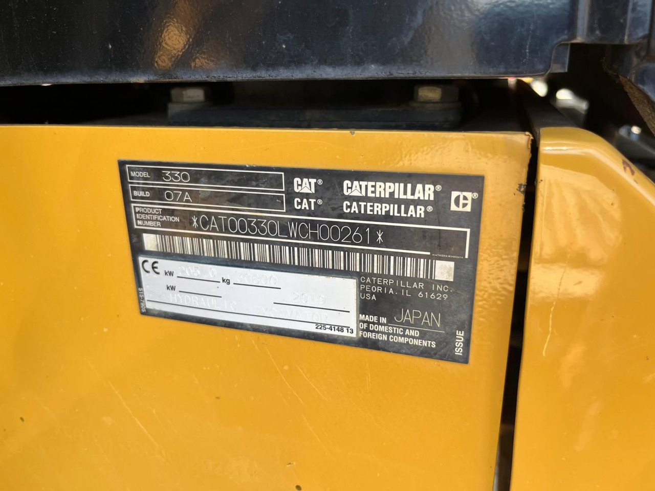 CAT 330-07 - Гусеничный экскаватор: фото 5 CAT 330-07 - Гусеничный экскаватор: фото 5