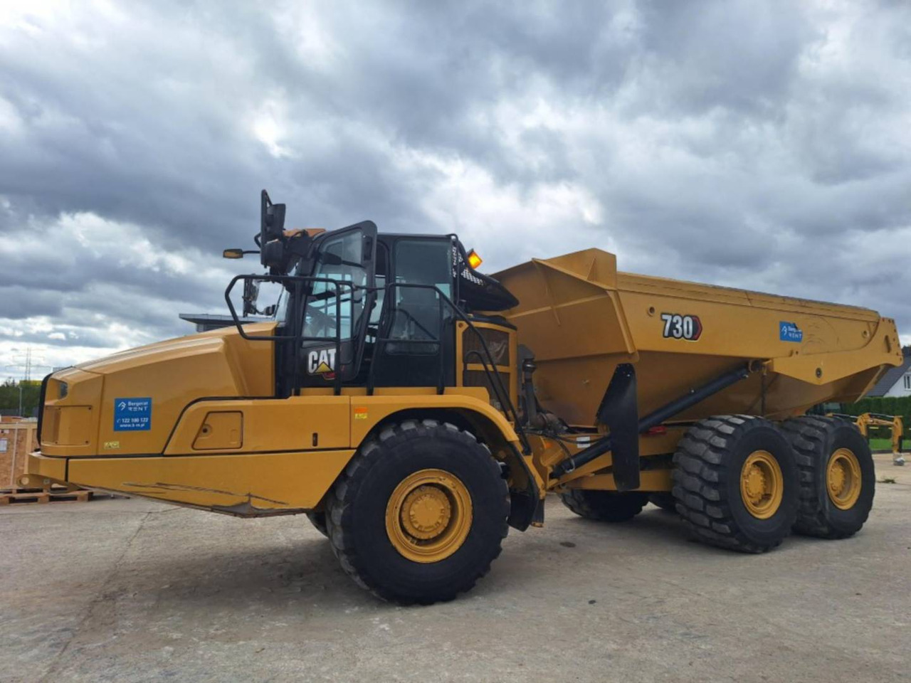 CAT 730 - Сочленённый самосвал: фото 3 CAT 730 - Сочленённый самосвал: фото 3