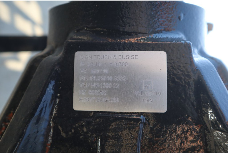 MAN HY-1360-22 37/10 - Задняя ось для Грузовиков: фото 4 MAN HY-1360-22 37/10 - Задняя ось для Грузовиков: фото 4