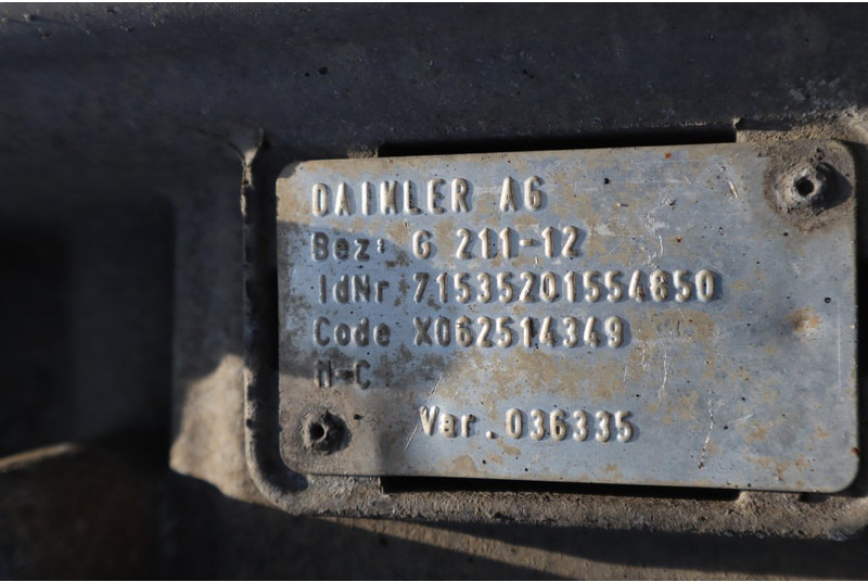 Mercedes-Benz G211-12KL MP4 OM470 715.352.01.554850 - Коробка передач для Грузовиков: фото 5 Mercedes-Benz G211-12KL MP4 OM470 715.352.01.554850 - Коробка передач для Грузовиков: фото 5