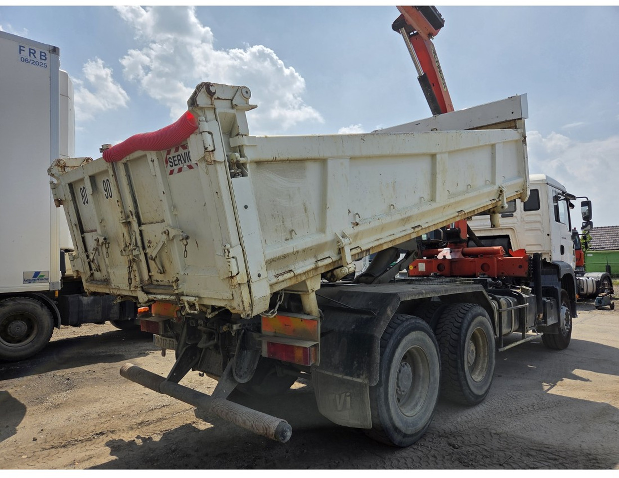 MAN TGA 26.350 6X4 BORDMATIC TIPPER CRANE PALFINGER PK15500 - Самосвал, Автоманипулятор: фото 2 MAN TGA 26.350 6X4 BORDMATIC TIPPER CRANE PALFINGER PK15500 - Самосвал, Автоманипулятор: фото 2