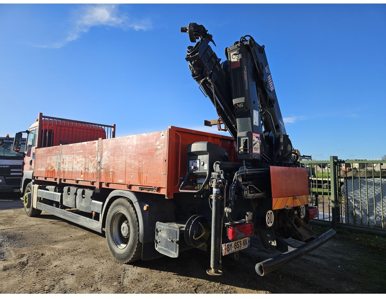 MAN TGS 18.400 Euro 5 Flat bed Full Spring suspension HIAB 122E -3 hiduo Crane Kran Remote - Грузовик бортовой/ Платформа, Автоманипулятор: фото 2 MAN TGS 18.400 Euro 5 Flat bed Full Spring suspension HIAB 122E -3 hiduo Crane Kran Remote - Грузовик бортовой/ Платформа, Автоманипулятор: фото 2