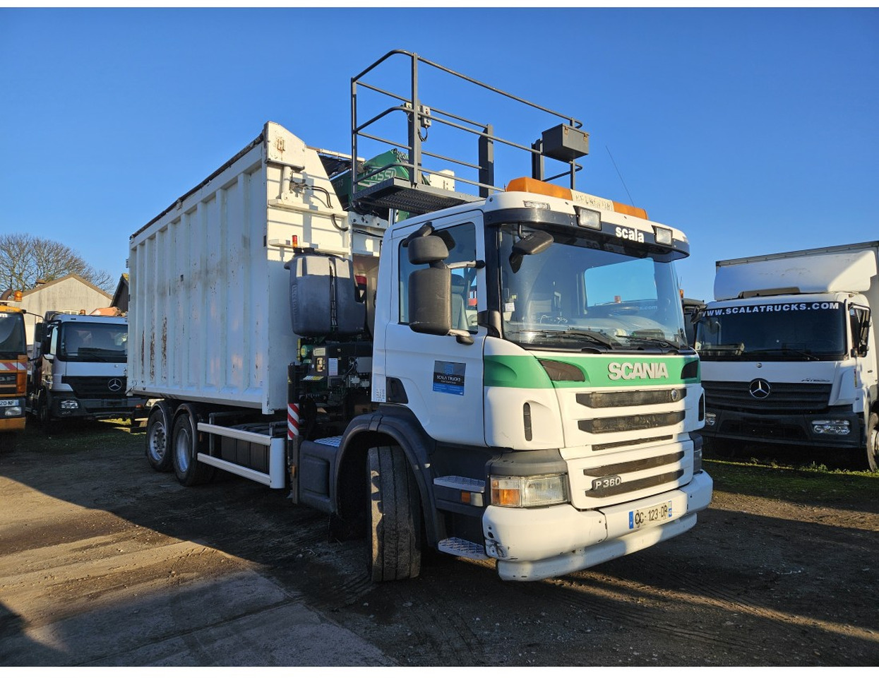 Scania P360 6x2 steering axle lenk Tipper Crane Fassi F175A - Самосвал, Автоманипулятор: фото 3 Scania P360 6x2 steering axle lenk Tipper Crane Fassi F175A - Самосвал, Автоманипулятор: фото 3