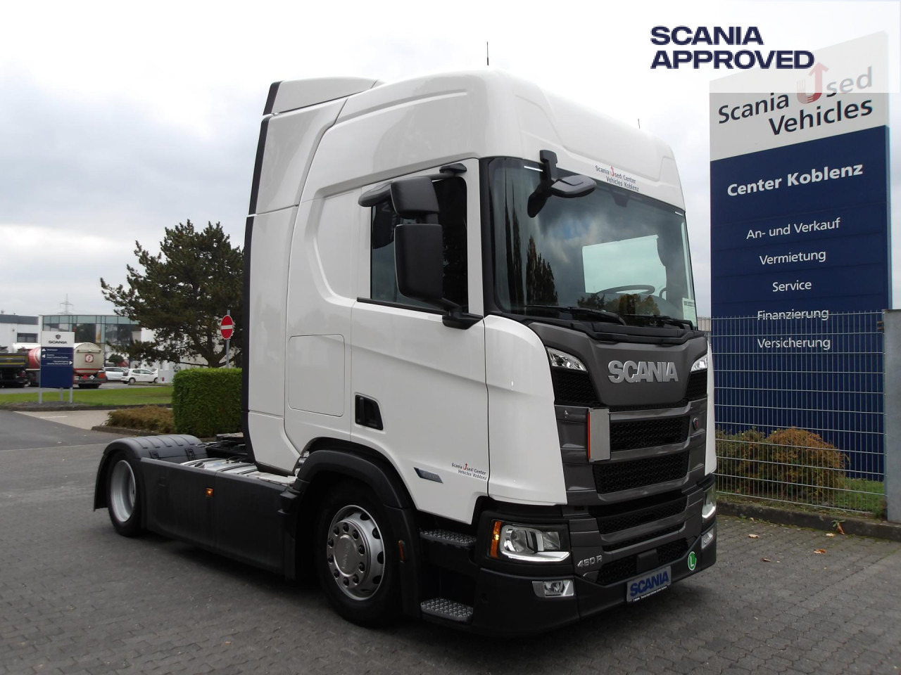 SCANIA R 460 EB - MEGA - HIGHLINE - 2x TANKs - ACC - Тягач: фото 1 SCANIA R 460 EB - MEGA - HIGHLINE - 2x TANKs - ACC - Тягач: фото 1