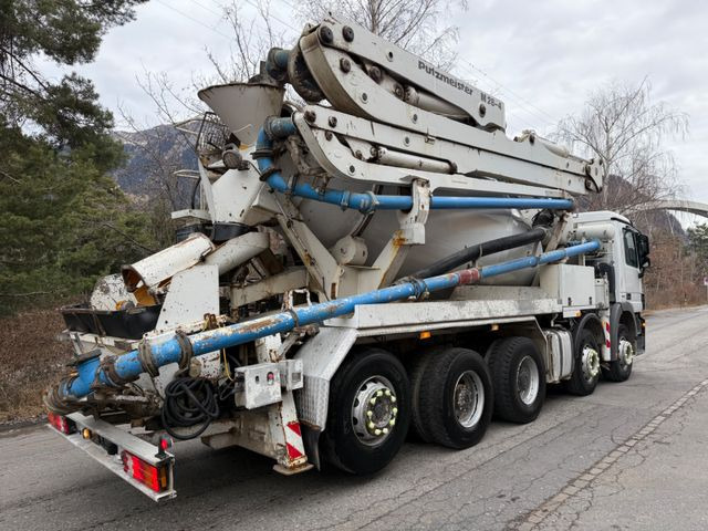 Mercedes-Benz Actros 4444 10x4,E5, Putzmeister 28m, 9m3, PUMI - Автобетононасос-смеситель: фото 4 Mercedes-Benz Actros 4444 10x4,E5, Putzmeister 28m, 9m3, PUMI - Автобетононасос-смеситель: фото 4
