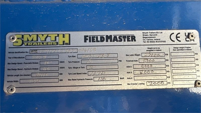 Smyth FM24 FM24 - Сельскохозяйственный прицеп-самосвал: фото 4 Smyth FM24 FM24 - Сельскохозяйственный прицеп-самосвал: фото 4