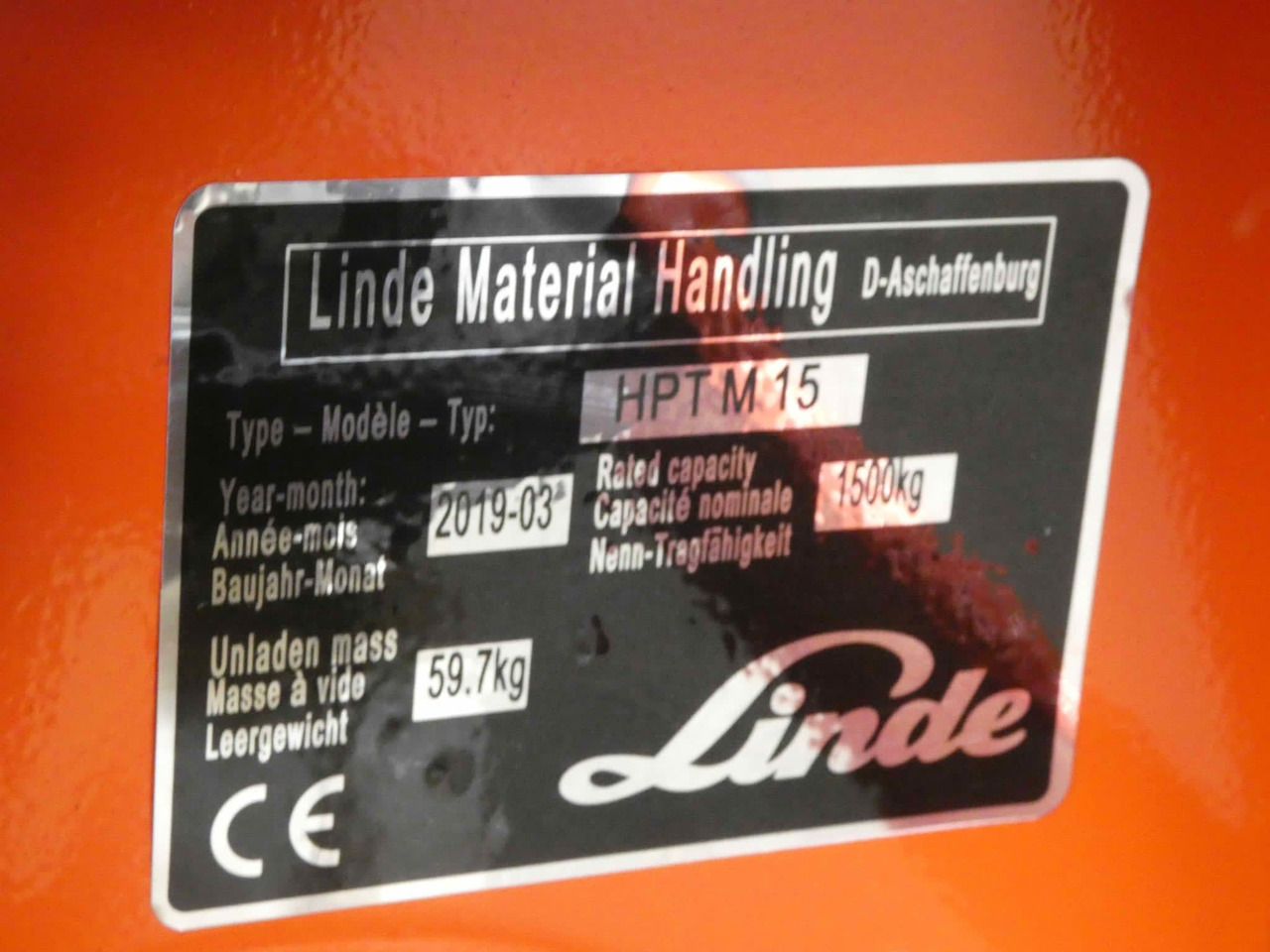 Linde 4x HPTM15/565mm - Тележка: фото 4 Linde 4x HPTM15/565mm - Тележка: фото 4