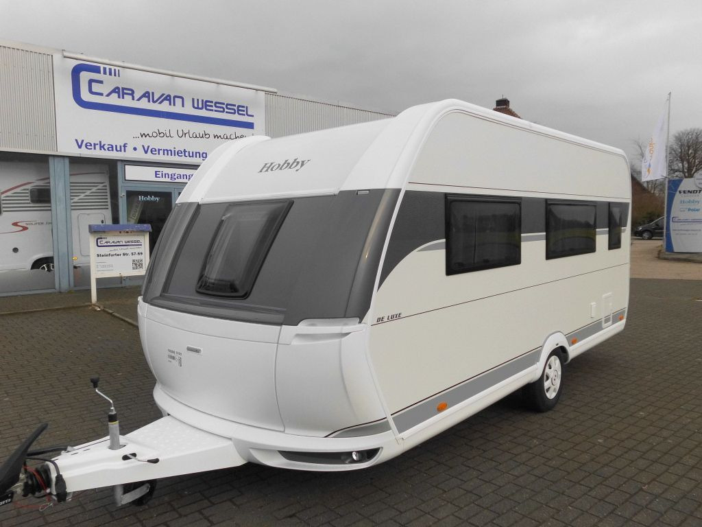 Hobby De Luxe 460 SFf 2025 AUTARK FBH 1500kg. +++ Hobby De Luxe 460 SFf mit Extras, Lagerabverkauf - Прицеп дача: фото 4 Hobby De Luxe 460 SFf 2025 AUTARK FBH 1500kg. +++ Hobby De Luxe 460 SFf mit Extras, Lagerabverkauf - Прицеп дача: фото 4
