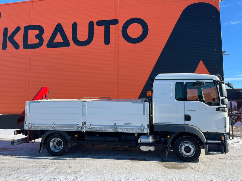 MAN TGL 8.220 4x2 HMF 340 K2 / PLATFORM L=4147 mm - Грузовик бортовой/ Платформа, Автоманипулятор: фото 5 MAN TGL 8.220 4x2 HMF 340 K2 / PLATFORM L=4147 mm - Грузовик бортовой/ Платформа, Автоманипулятор: фото 5
