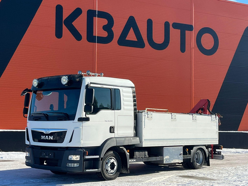 MAN TGL 8.220 4x2 HMF 340 K2 / PLATFORM L=4147 mm - Грузовик бортовой/ Платформа, Автоманипулятор: фото 2 MAN TGL 8.220 4x2 HMF 340 K2 / PLATFORM L=4147 mm - Грузовик бортовой/ Платформа, Автоманипулятор: фото 2