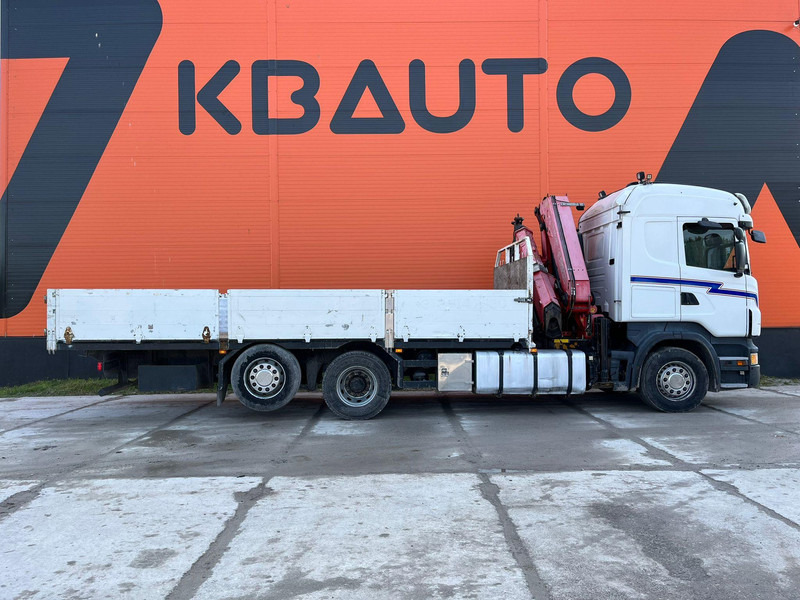 Scania R 440 6x2*4 FASSI F260XP / PLATFORM L=6760 mm - Грузовик бортовой/ Платформа, Автоманипулятор: фото 5 Scania R 440 6x2*4 FASSI F260XP / PLATFORM L=6760 mm - Грузовик бортовой/ Платформа, Автоманипулятор: фото 5