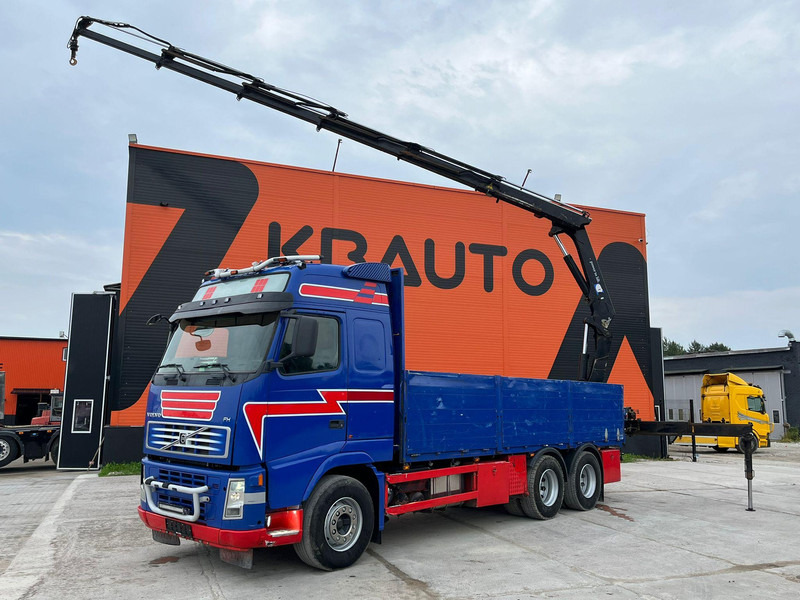 Volvo FH 480 6x4 HMF 2420-K5 YEAR 2011 / PLATFORM L=6403 mm - Грузовик бортовой/ Платформа, Автоманипулятор: фото 1 Volvo FH 480 6x4 HMF 2420-K5 YEAR 2011 / PLATFORM L=6403 mm - Грузовик бортовой/ Платформа, Автоманипулятор: фото 1