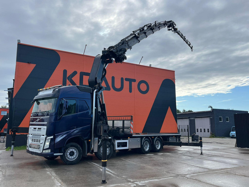 Volvo FH 500 8x4 EFFER 1405 6s + JIB + WINCH / PLATFORM EXTENDABLE L=6206 - 8226mm - Грузовик бортовой/ Платформа, Автоманипулятор: фото 1 Volvo FH 500 8x4 EFFER 1405 6s + JIB + WINCH / PLATFORM EXTENDABLE L=6206 - 8226mm - Грузовик бортовой/ Платформа, Автоманипулятор: фото 1