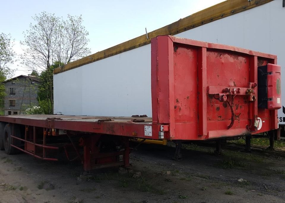 ACTM 28 M ROZSUWANA 3 OSIE SKRĘTNE ORYGINAŁ - Полуприцеп бортовой/ Платформа: фото 1 ACTM 28 M ROZSUWANA 3 OSIE SKRĘTNE ORYGINAŁ - Полуприцеп бортовой/ Платформа: фото 1