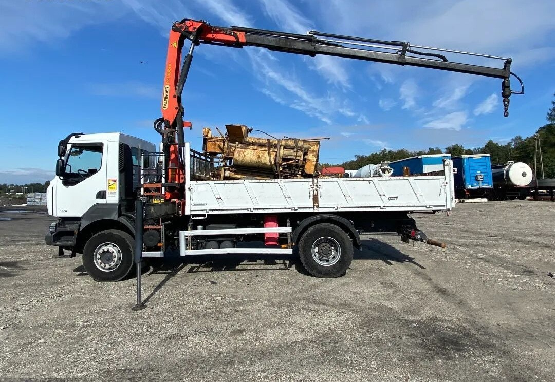 Renault KERAX 380 /Dźwig HDS Palfinger PK13001-K / / Retarder / Manual - Самосвал: фото 5 Renault KERAX 380 /Dźwig HDS Palfinger PK13001-K / / Retarder / Manual - Самосвал: фото 5