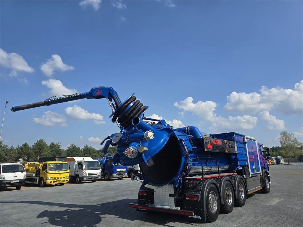 Ассенизатор Scania KAISER EUR-MARK PL 8 Vacuum suction-blowing loader: фото 32