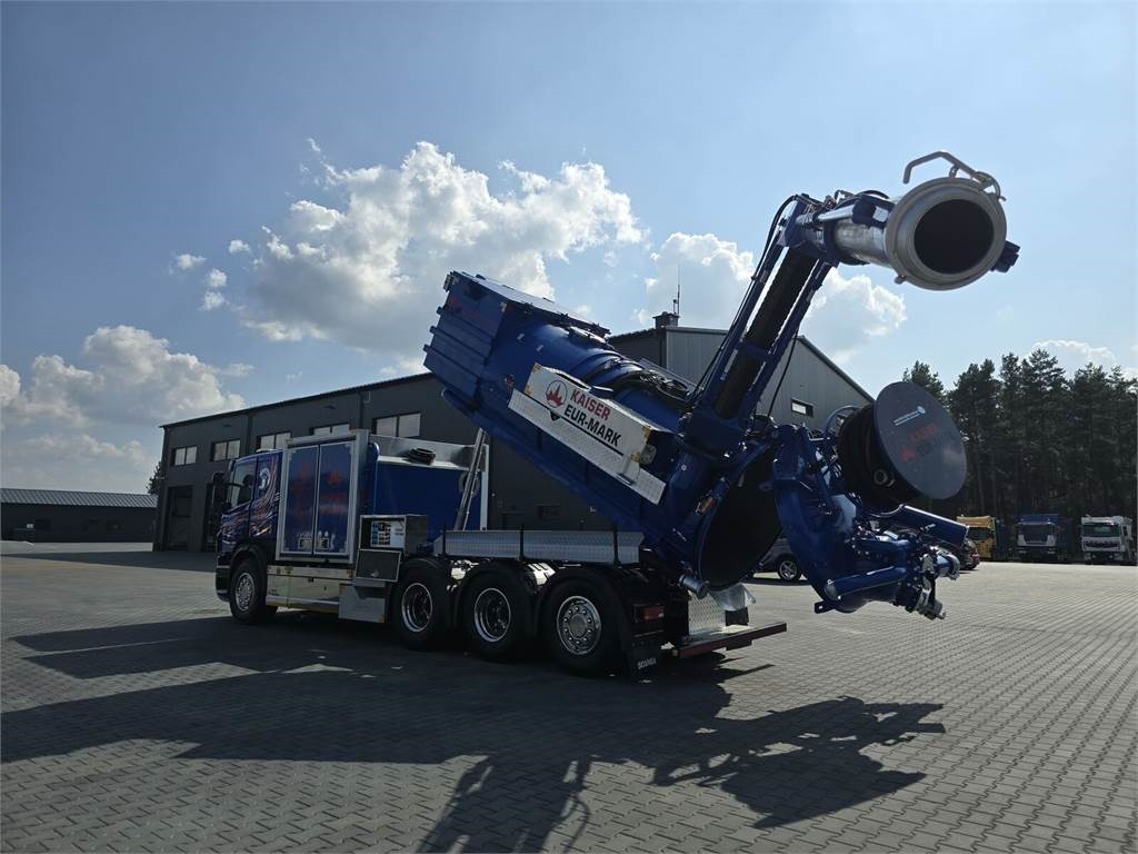 Ассенизатор Scania KAISER EUR-MARK PL 8 Vacuum suction-blowing loader: фото 36