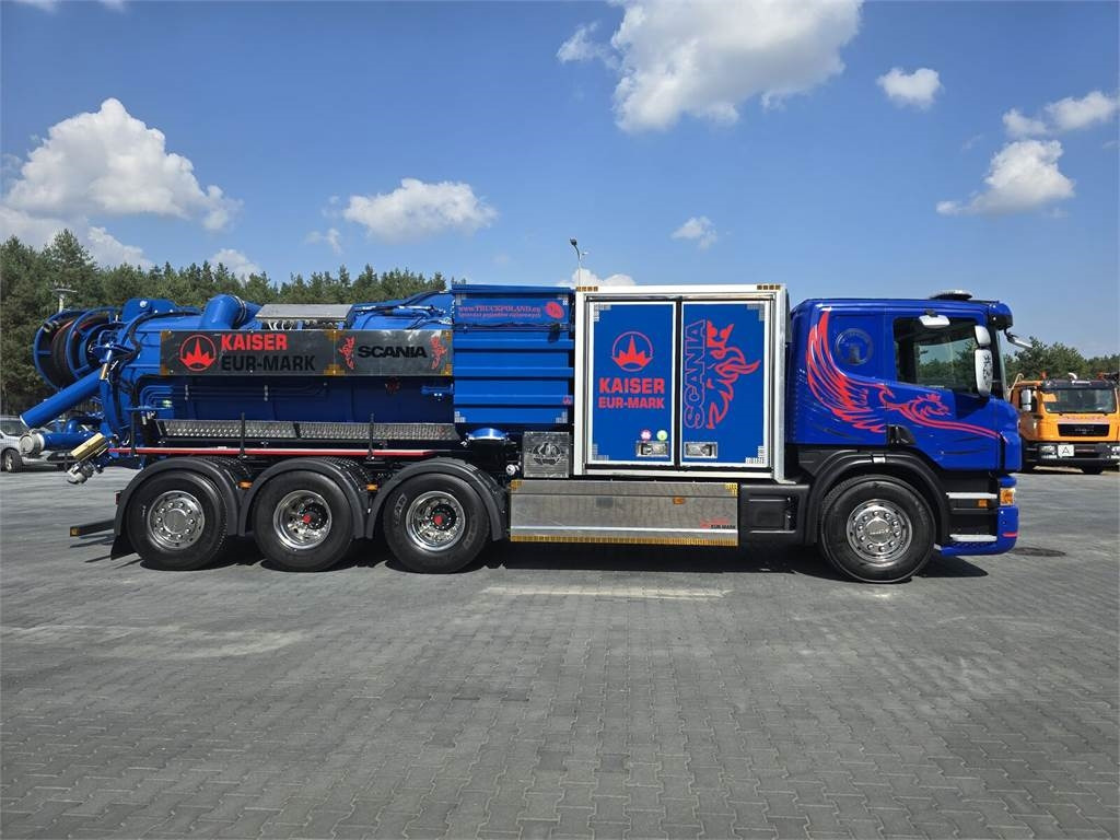 Ассенизатор Scania KAISER EUR-MARK PL 8 Vacuum suction-blowing loader: фото 7