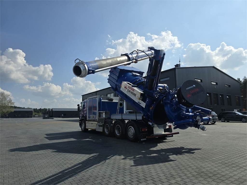 Ассенизатор Scania KAISER EUR-MARK PL 8 Vacuum suction-blowing loader: фото 35