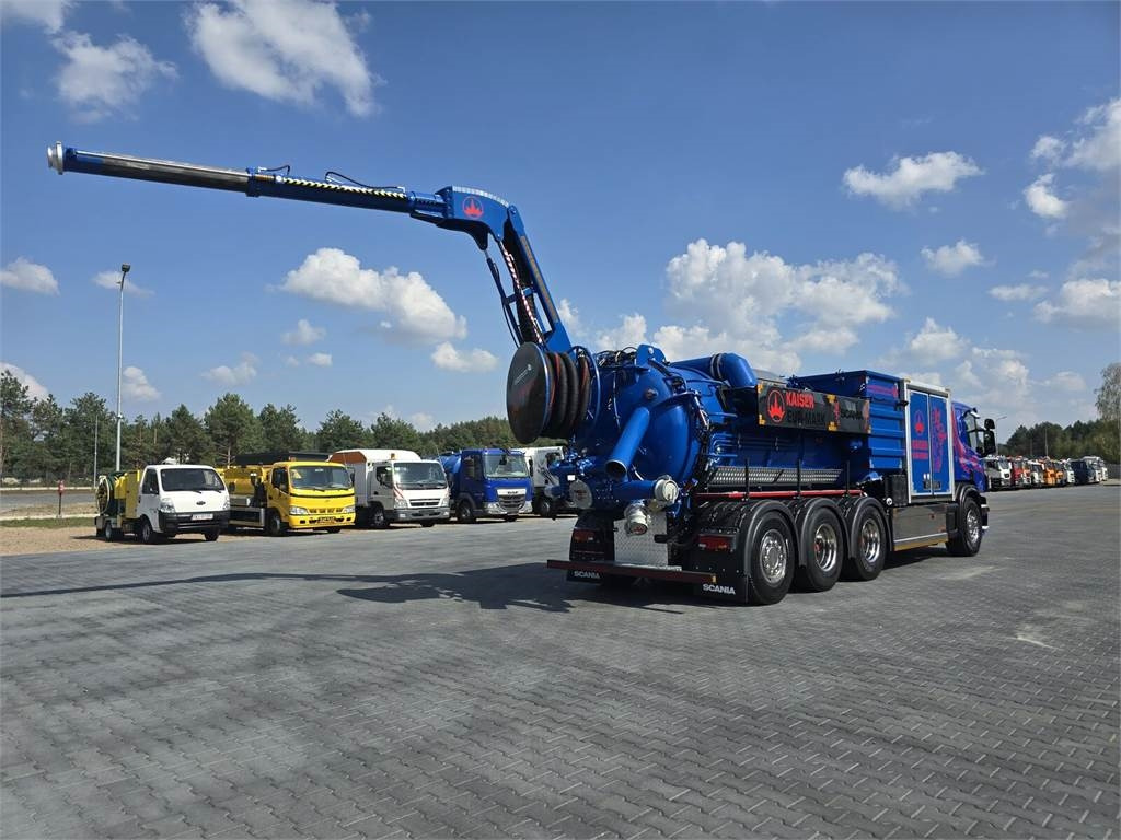 Ассенизатор Scania KAISER EUR-MARK PL 8 Vacuum suction-blowing loader: фото 31