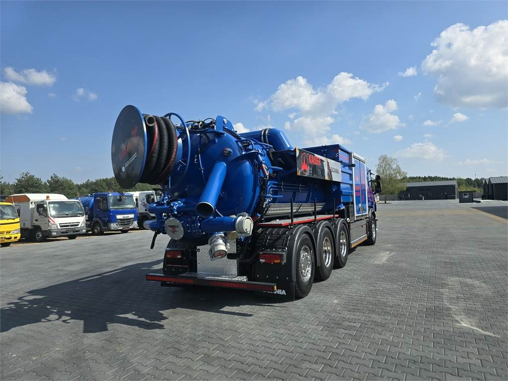 Ассенизатор Scania KAISER EUR-MARK PL 8 Vacuum suction-blowing loader: фото 6