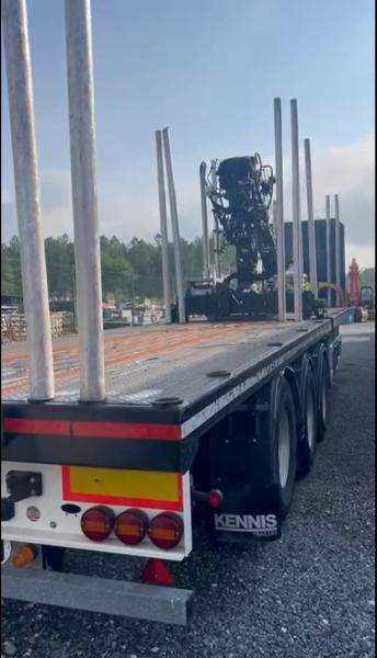 Pacton Plateau Forestier - Полуприцеп лесовоз: фото 2 Pacton Plateau Forestier - Полуприцеп лесовоз: фото 2