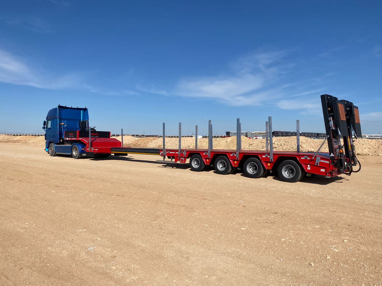 GVN Trailer 4 AXLE EXTENDABLE LOWBED - Низкорамный полуприцеп: фото 3 GVN Trailer 4 AXLE EXTENDABLE LOWBED - Низкорамный полуприцеп: фото 3