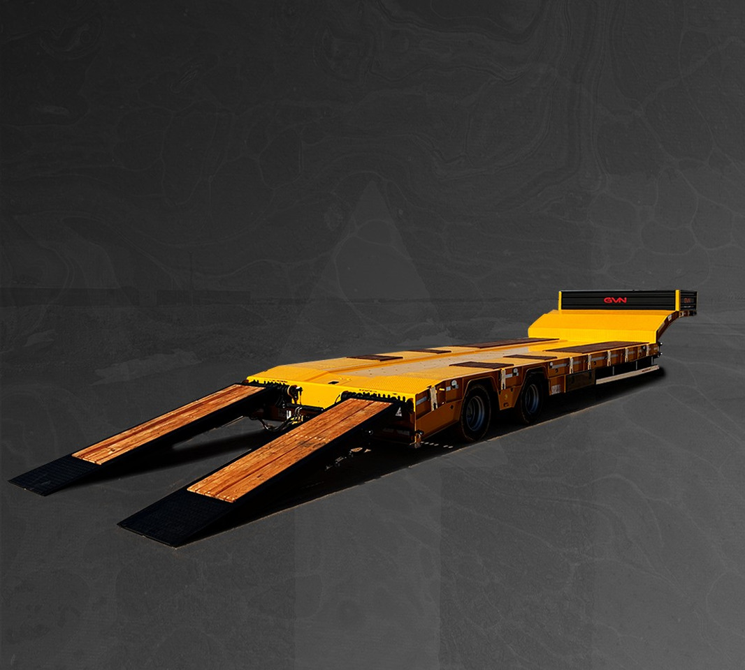 GVN Trailer 2 AXLE LOWBED - Полуприцеп: фото 1 GVN Trailer 2 AXLE LOWBED - Полуприцеп: фото 1