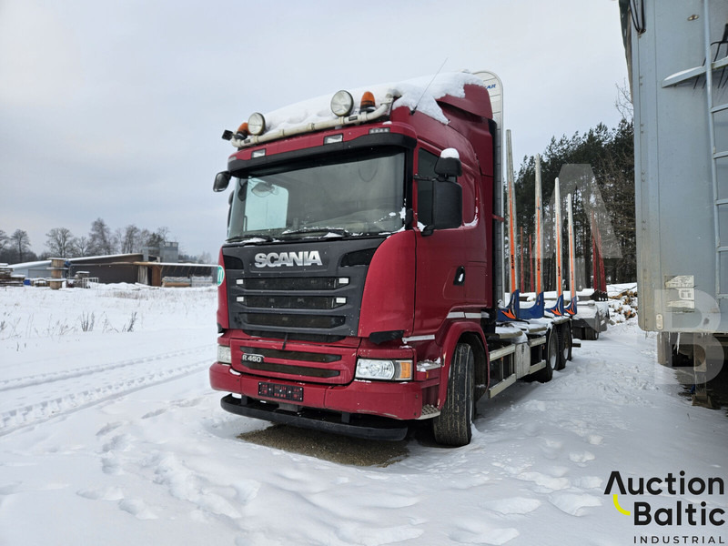 Scania R 450 - Лесной прицеп: фото 1 Scania R 450 - Лесной прицеп: фото 1