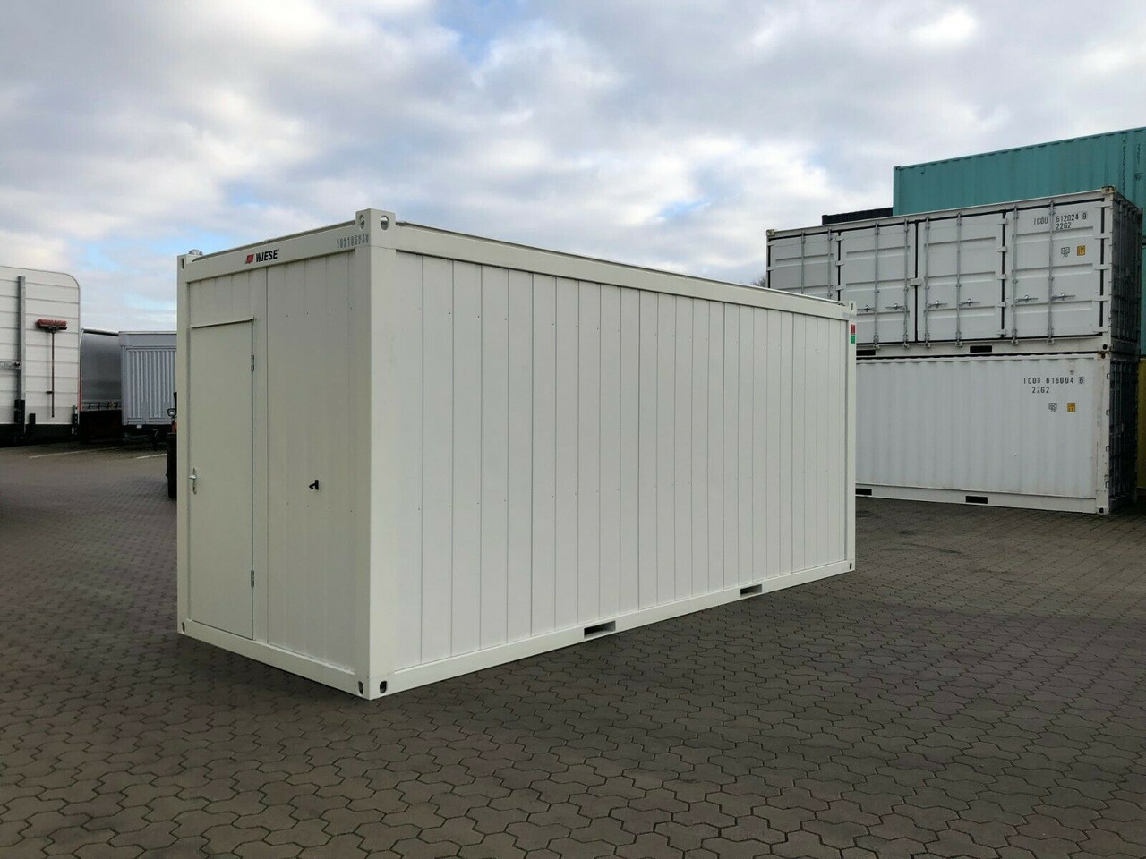 20ft Bürocontainer Wohncont.Mannschaftscontainer - Полуприцеп-контейнеровоз/ Сменный кузов: фото 2 20ft Bürocontainer Wohncont.Mannschaftscontainer - Полуприцеп-контейнеровоз/ Сменный кузов: фото 2